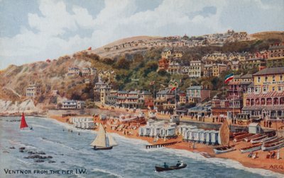 Ventnor vom Pier, Isle of Wight von Alfred Robert Quinton